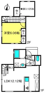 SORESTA秋津町【2階】の間取り