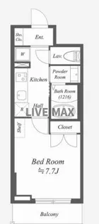 Alpha Prime東陽町【2階】の間取り