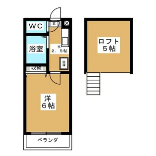 グラシア橋本【3階】の間取り