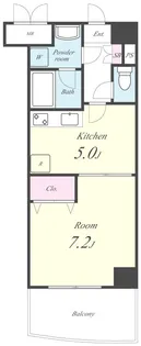フレンズ・KI【3階】の間取り