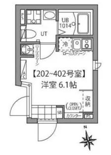 Raisin Grace【3階】の間取り