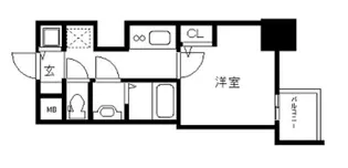 ララプレイス三宮ルミナージュ【7階】の間取り