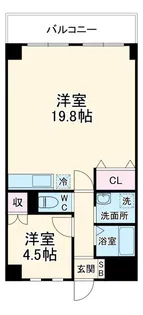 ベル青葉台【5階】の間取り