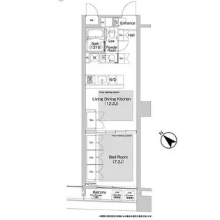 BPRレジデンス渋谷【5階】の間取り