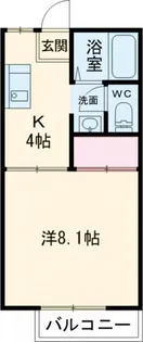 鳥栖南ハイツ【1階】の間取り
