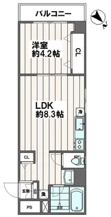 ギターセンタービル【9階】の間取り