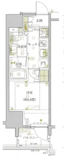 リビオ神楽坂【2階】の間取り