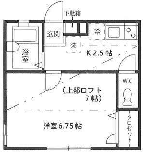 ドリーム ブリッジ【2階】の間取り