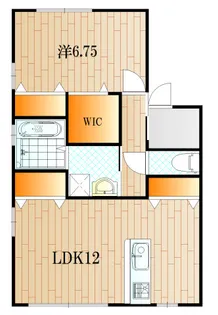 リリーコート日和山【2階】の間取り