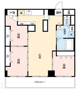 イトーピア六義園マンション【8階】の間取り