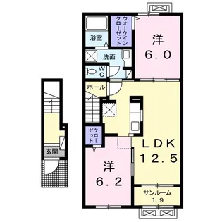 FRANC・FRANC D【2階】の間取り