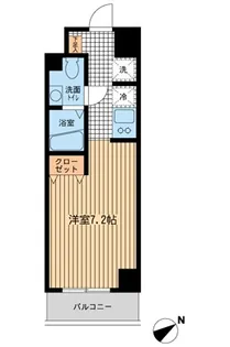 モノトーノ門前仲町【6階】の間取り