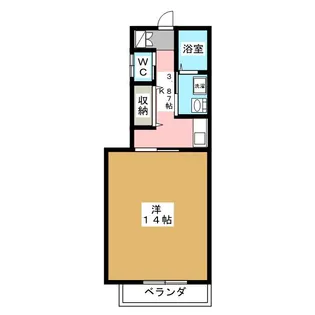 エル・パラレオ錦野【2階】の間取り