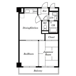 ベルフルール宮前平【2階】の間取り