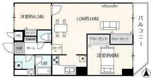 朝日プラザ東向島【7階】の間取り