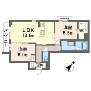 サンシャイン【2階】の間取り