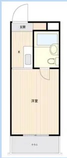 メゾン・ド・オルジュ【1階】の間取り