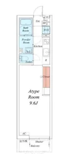 リブリ・百道【3階】の間取り