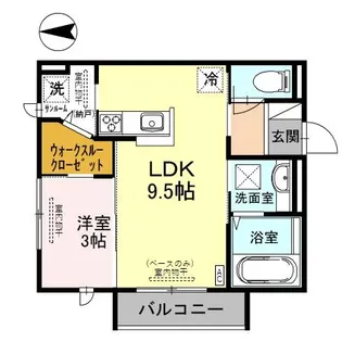 カサベルデ8【1階】の間取り
