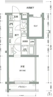 ビィ・フォルマ多摩川【2階】の間取り