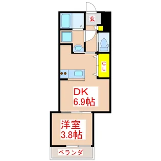 LEGEND STAGE【4階】の間取り