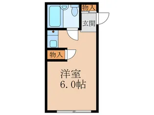 シャトレ花園【4階】の間取り