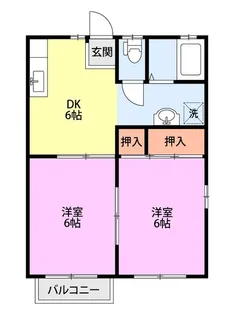 メゾン・ド・ラルジュ【1階】の間取り