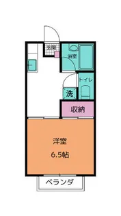 ホープウェル青野【1階】の間取り