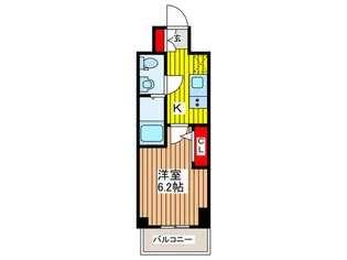 グランカーサさいたま新都心【6階】の間取り