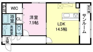 コンチェルト御薗宇【3階】の間取り
