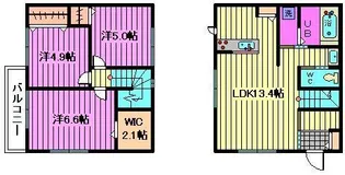 カーサの間取り