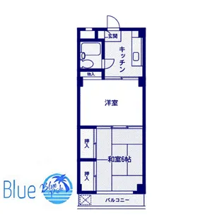 シバガーデンビル【2階】の間取り