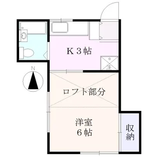 アザレア【2階】の間取り