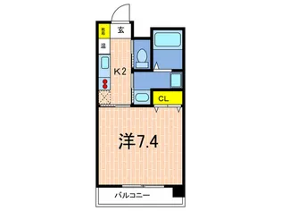 灘すみれマンション【5階】の間取り