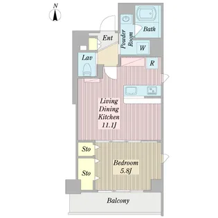 プリマベーラ【2階】の間取り