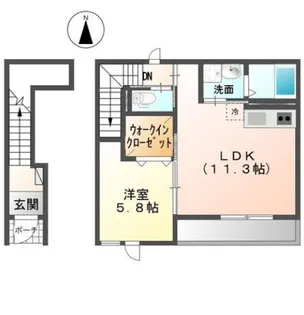 アリエッタ【2階】の間取り