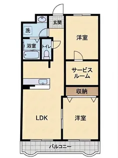 スターブルマンション春日部【4階】の間取り