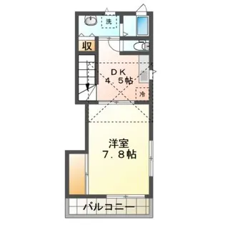 サクラアベニュー【2階】の間取り