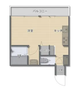 ライフ21【5階】の間取り