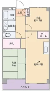きのえビル【5階】の間取り