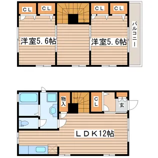 エスパシオIIの間取り