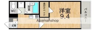 レオパレス大陽伍番館【1階】の間取り