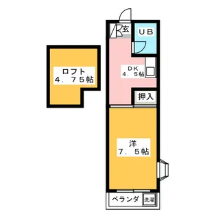 ミヤビ17ワイズ【2階】の間取り