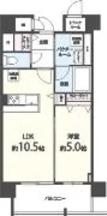 メゾン センリーユ【4階】の間取り