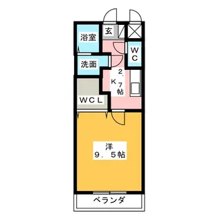 ギネス【2階】の間取り