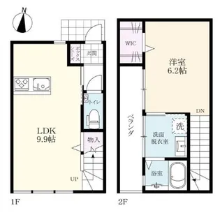 プレミアム高木瀬東の間取り