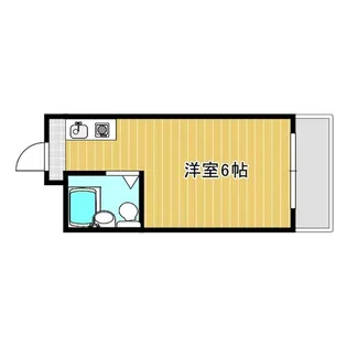 プチマンション日赤東【4階】の間取り
