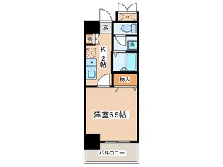 ガ-デンサワ【4階】の間取り
