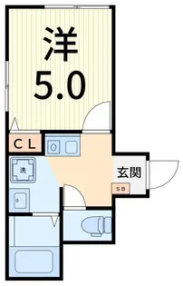 TocA新柴又【3階】の間取り