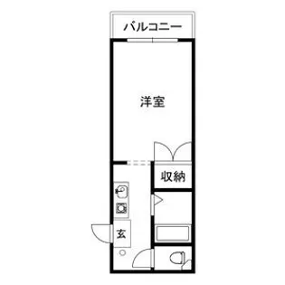 プレアール老松町I【4階】の間取り